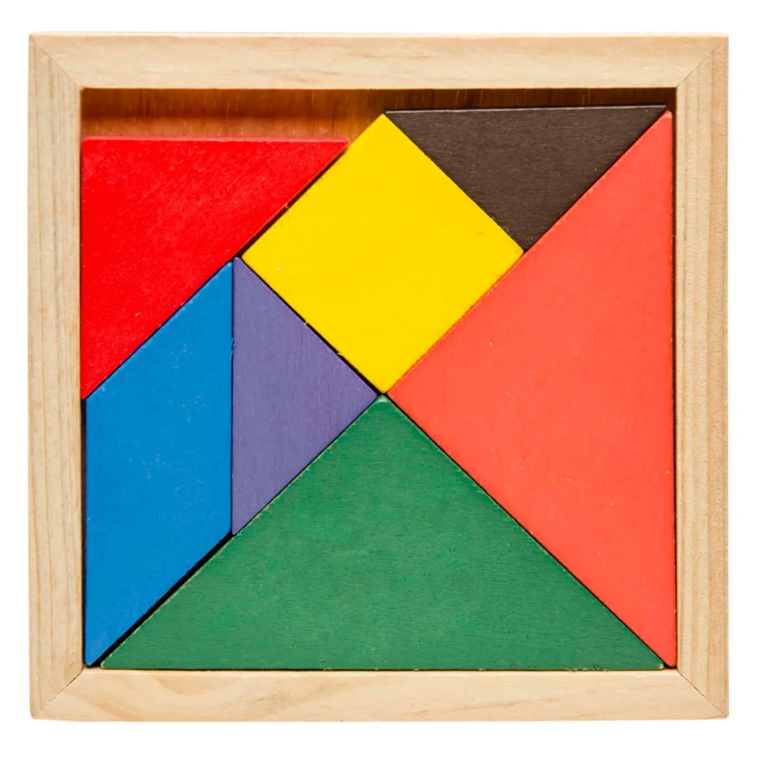 Duckiez Houten Tangram Puzzel, 7st. Discount