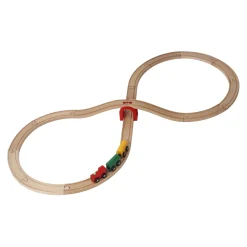 Houten Trein Set, 20dlg.> Discount