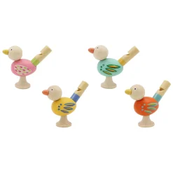 Houten Vogelfluitje Kleur- Sale