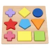 Houten Vormenpuzzel, 9st. New