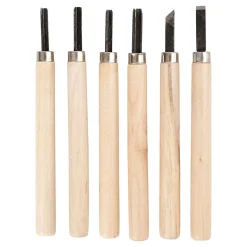 Houtsnijset, 6st.>Creativ Company New