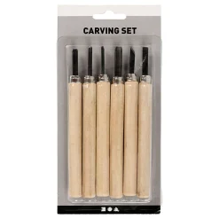 Houtsnijset, 6st.>Creativ Company New