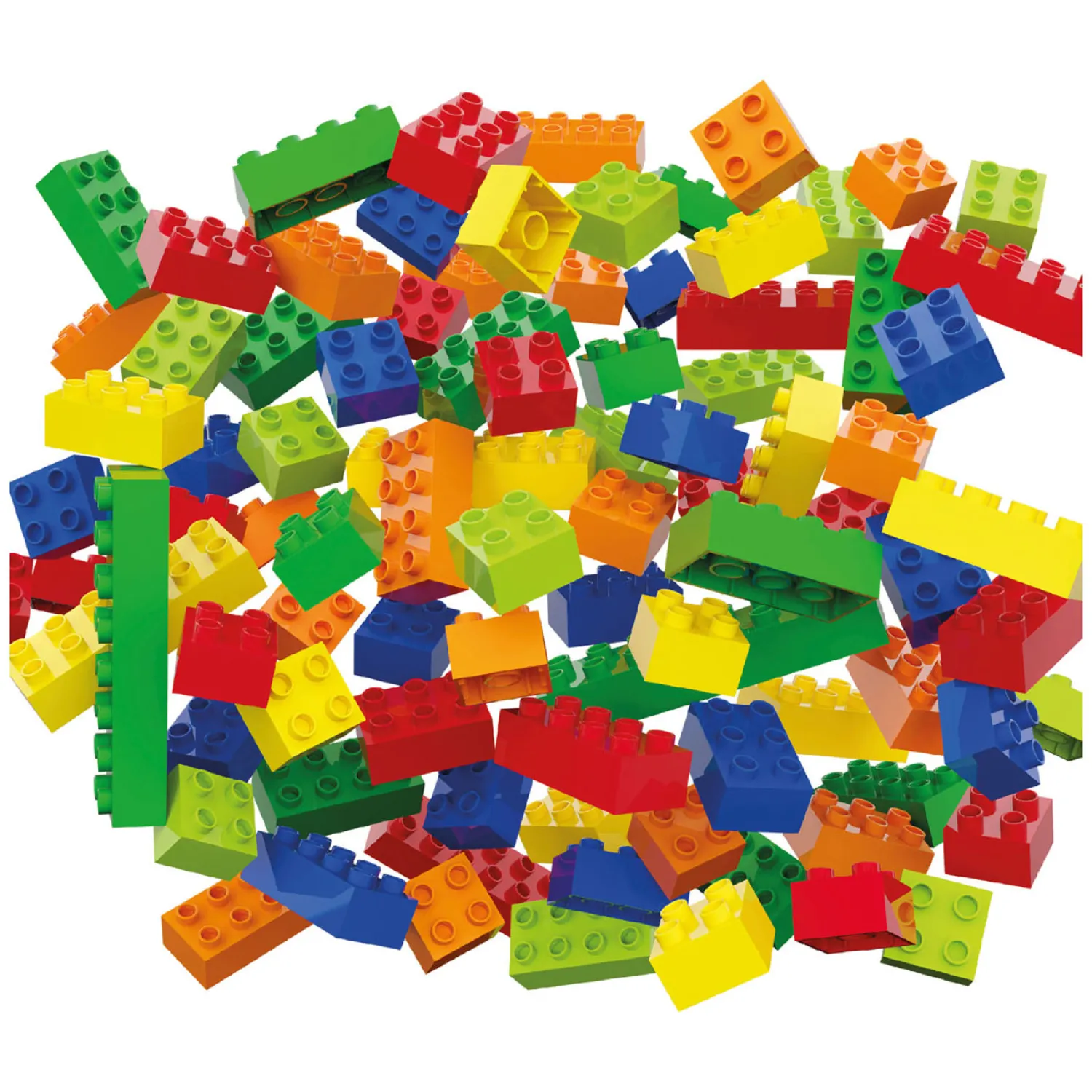 Bouwstenenset - 120dlg.-Hubelino New