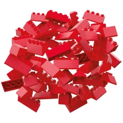 Hubelino Dakpannenset Bouwblokjes - 68dlg. Hot