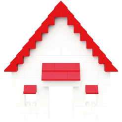 Hubelino Dakpannenset Bouwblokjes - 68dlg. Hot