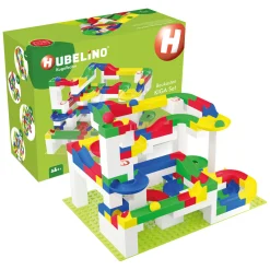 Hubelino Knikkerbaan KIGA Scholenset Bouwdoos, 352dlg New