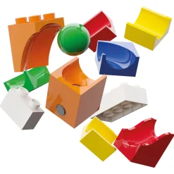 Knikkerbaan Uitbreidingsset Katapult - 41dlg.-Hubelino