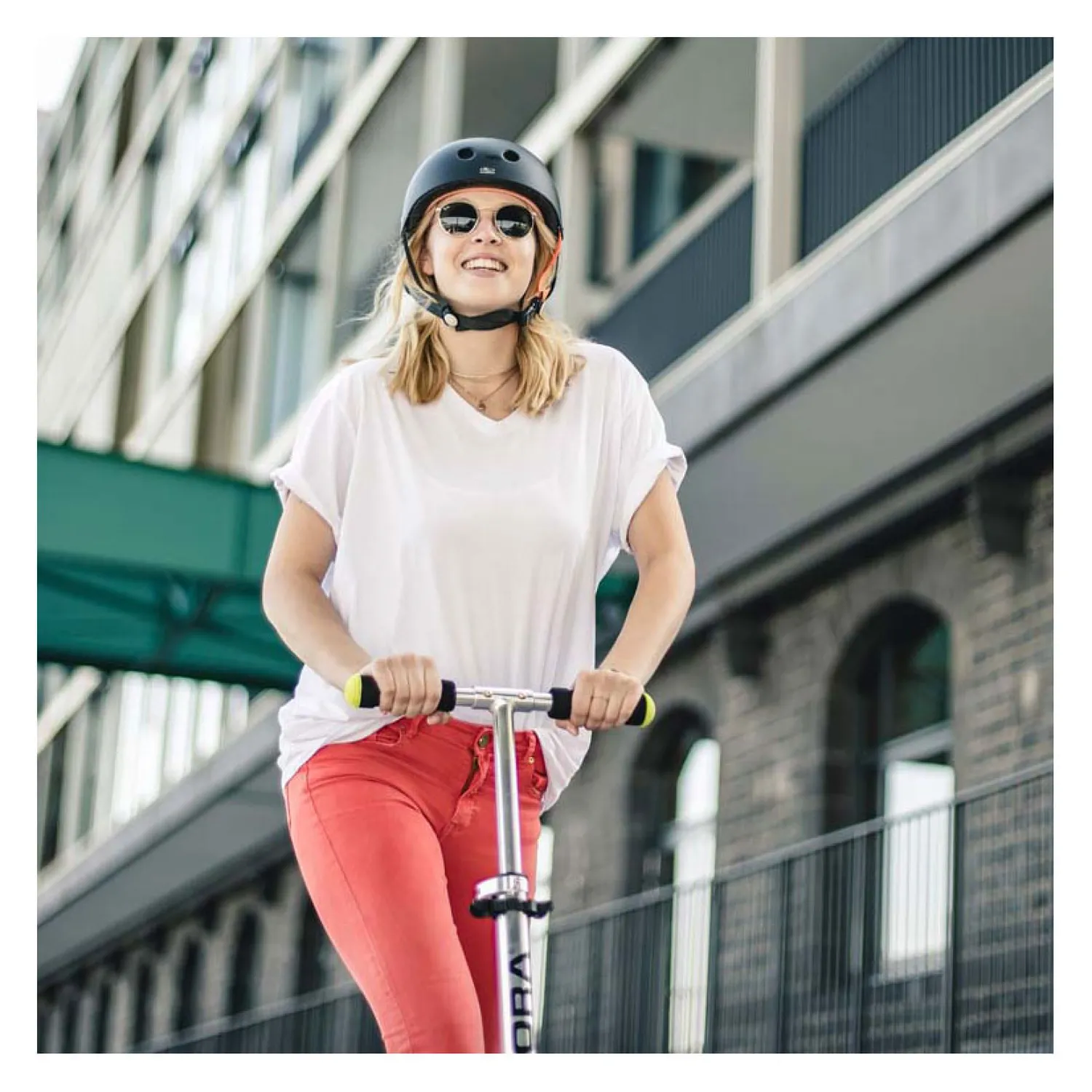 Big Wheel Step 215 Scooter - Sand>Hudora Best