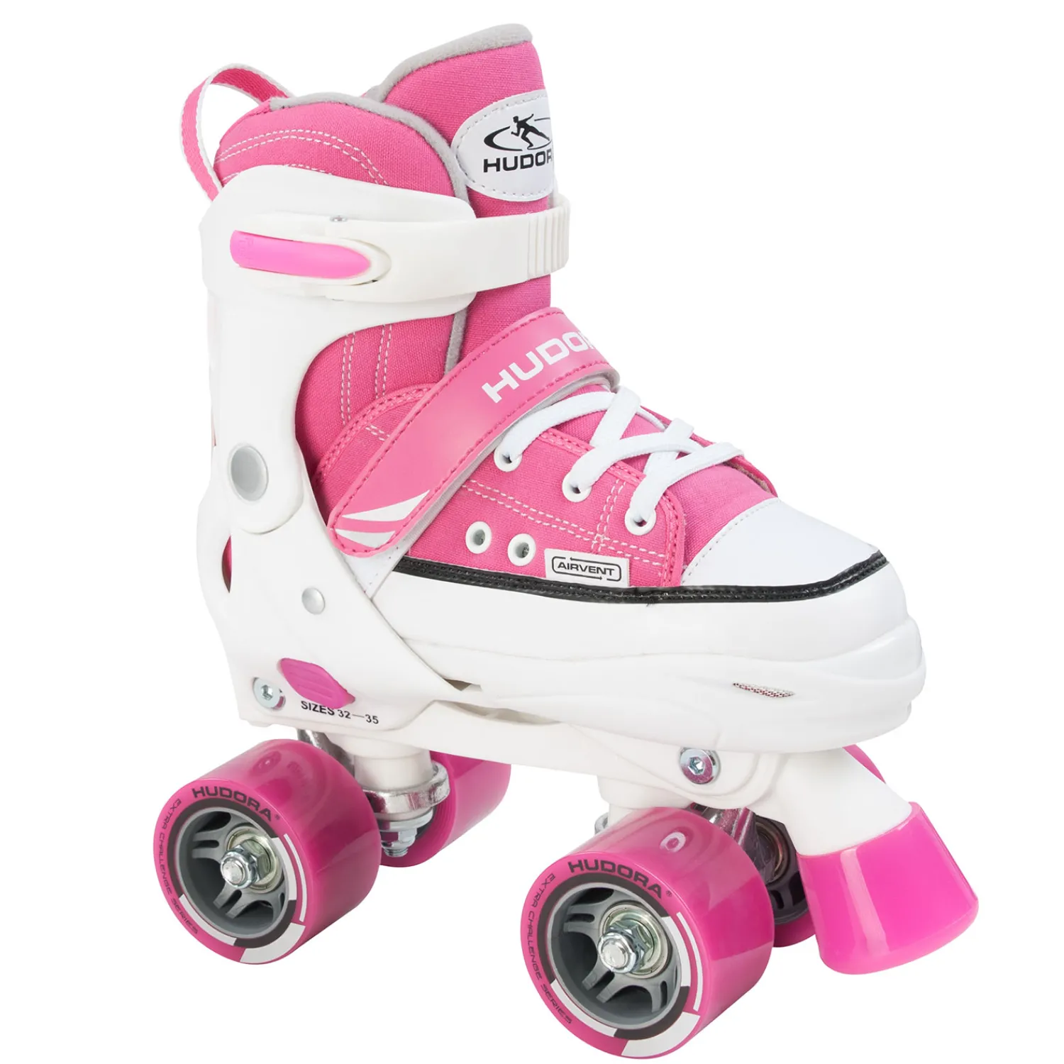 Rolschaatsen Verstelbaar, mt 36-39-Hudora Hot