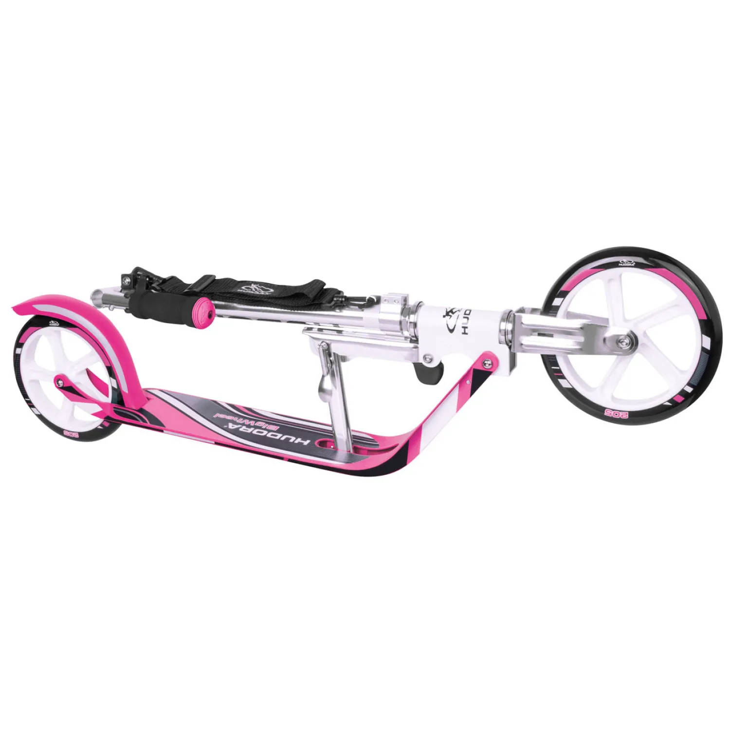 Scooter Big Wheel Step RX205 - Wit/Roze-Hudora Best