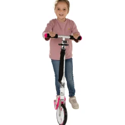 Scooter Big Wheel Step RX205 - Wit/Roze-Hudora Best