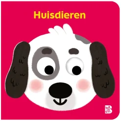 Huisdieren - Kartonboek met Wiebeloogjes>Standaard Uitgeverij Discount