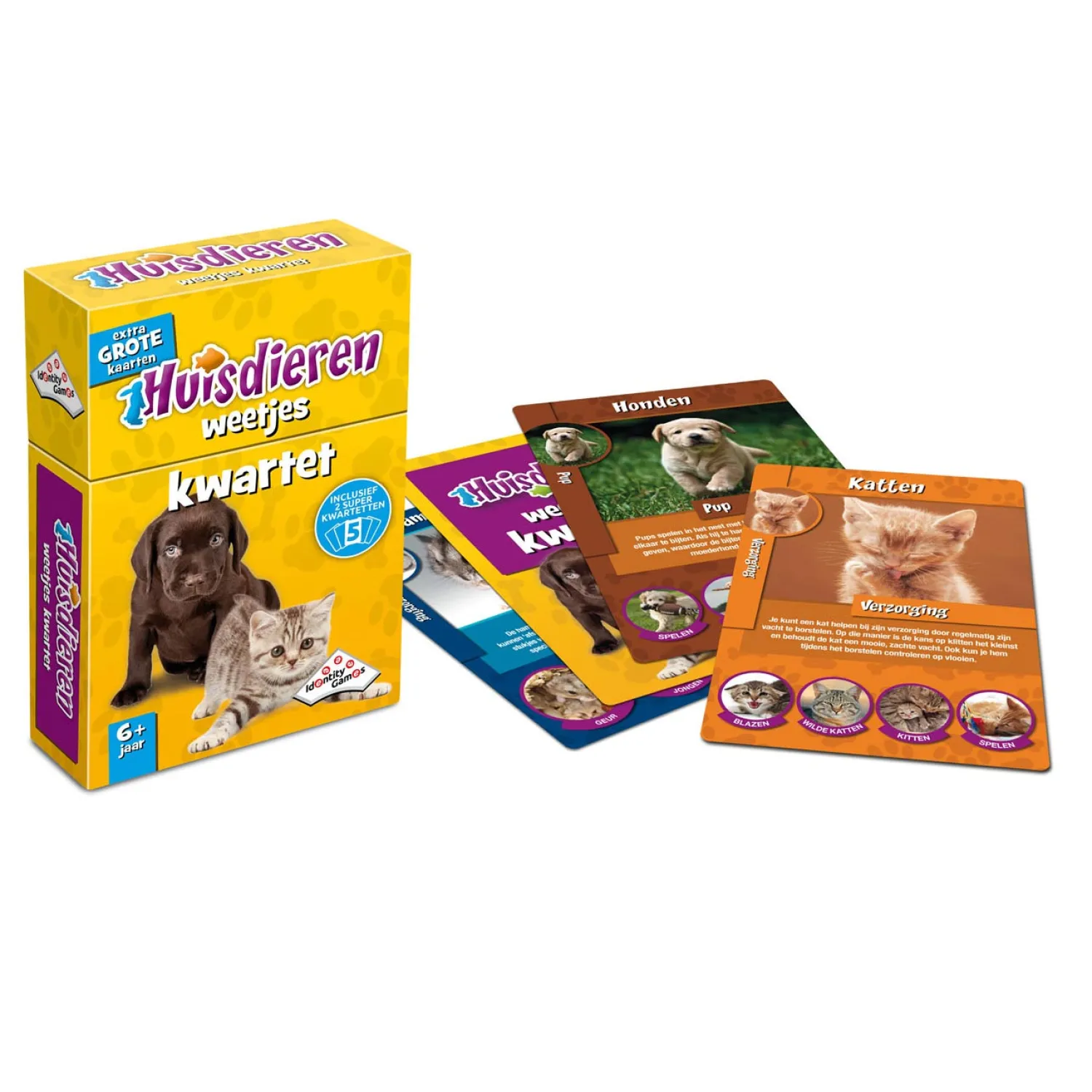 Huisdieren Weetjes Kwartet-Identity Games Sale