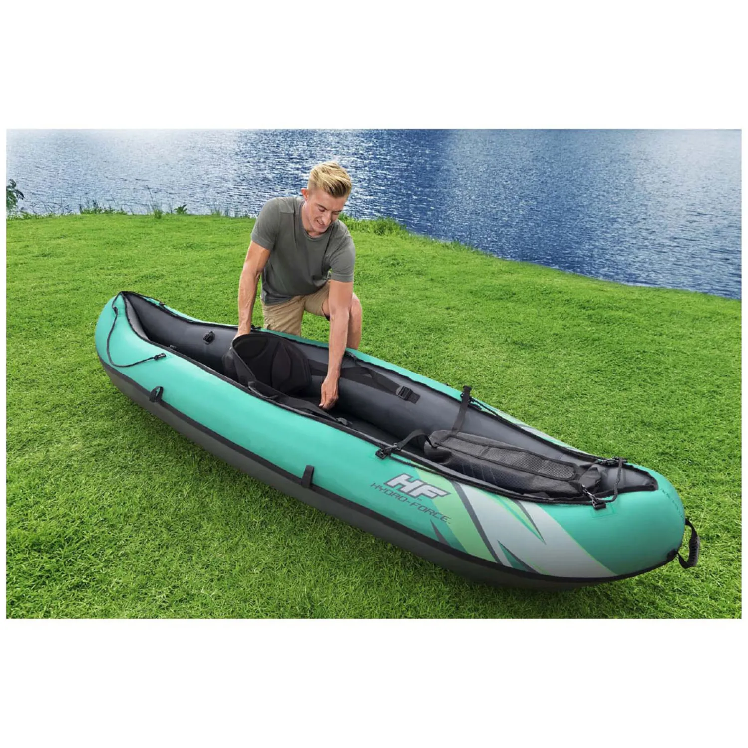 Hydro Force Kajak Ventura Elite X1 Set Opblaasbaar>Bestway Best