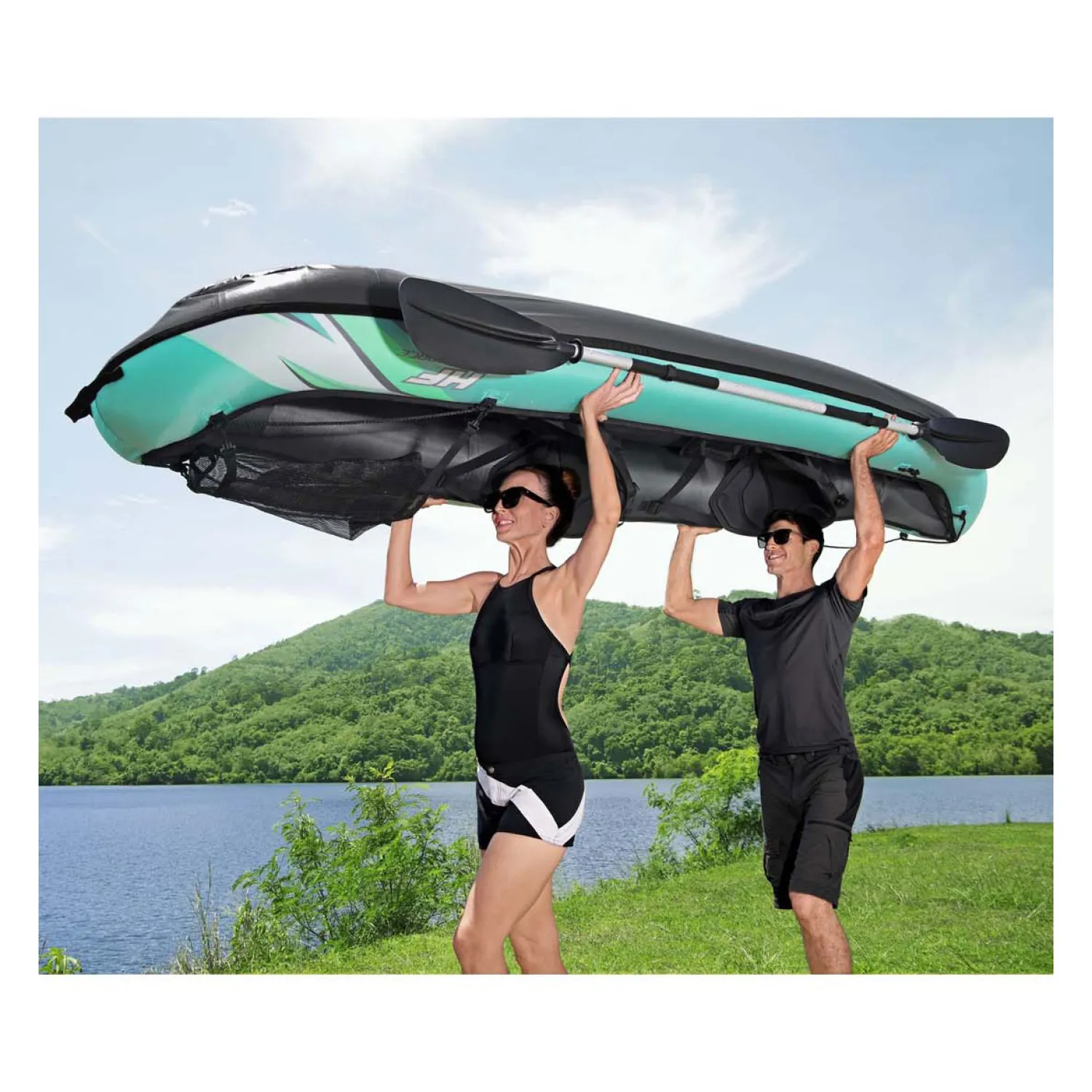 Hydro Force Kajak Ventura Elite X2 Set Opblaasbaar-Bestway Sale