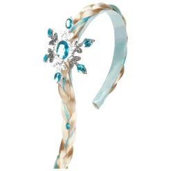 Ice Princess Diadeem met Lange Vlecht en IJskristal-Toi-Toys Hot