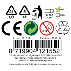 Ice Princess Toverstaf Sneeuwvlok met Licht-Toi-Toys Best