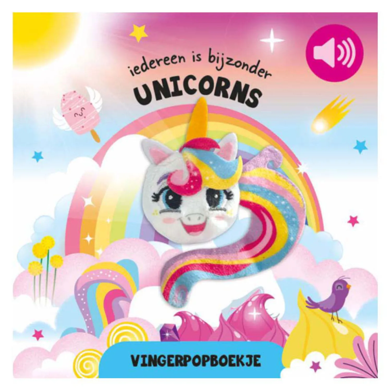 Iedereen is Bijzonder - Unicorns Kartonboek-Lantaarn Publishers Hot