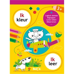 Ik kleur, Ik leer 3+>Standaard Uitgeverij Hot