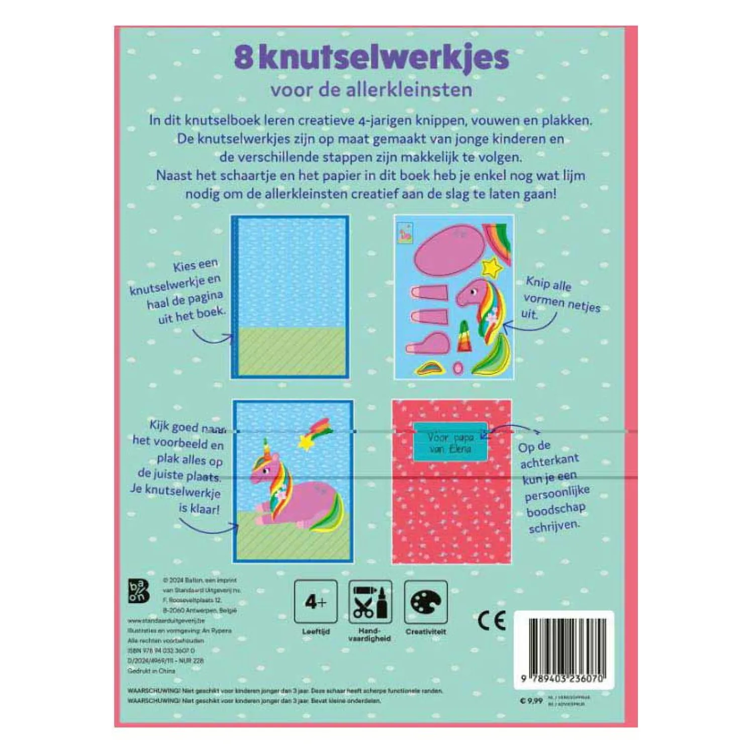 Ik leer knippen - Eenhoorns-Standaard Uitgeverij Discount