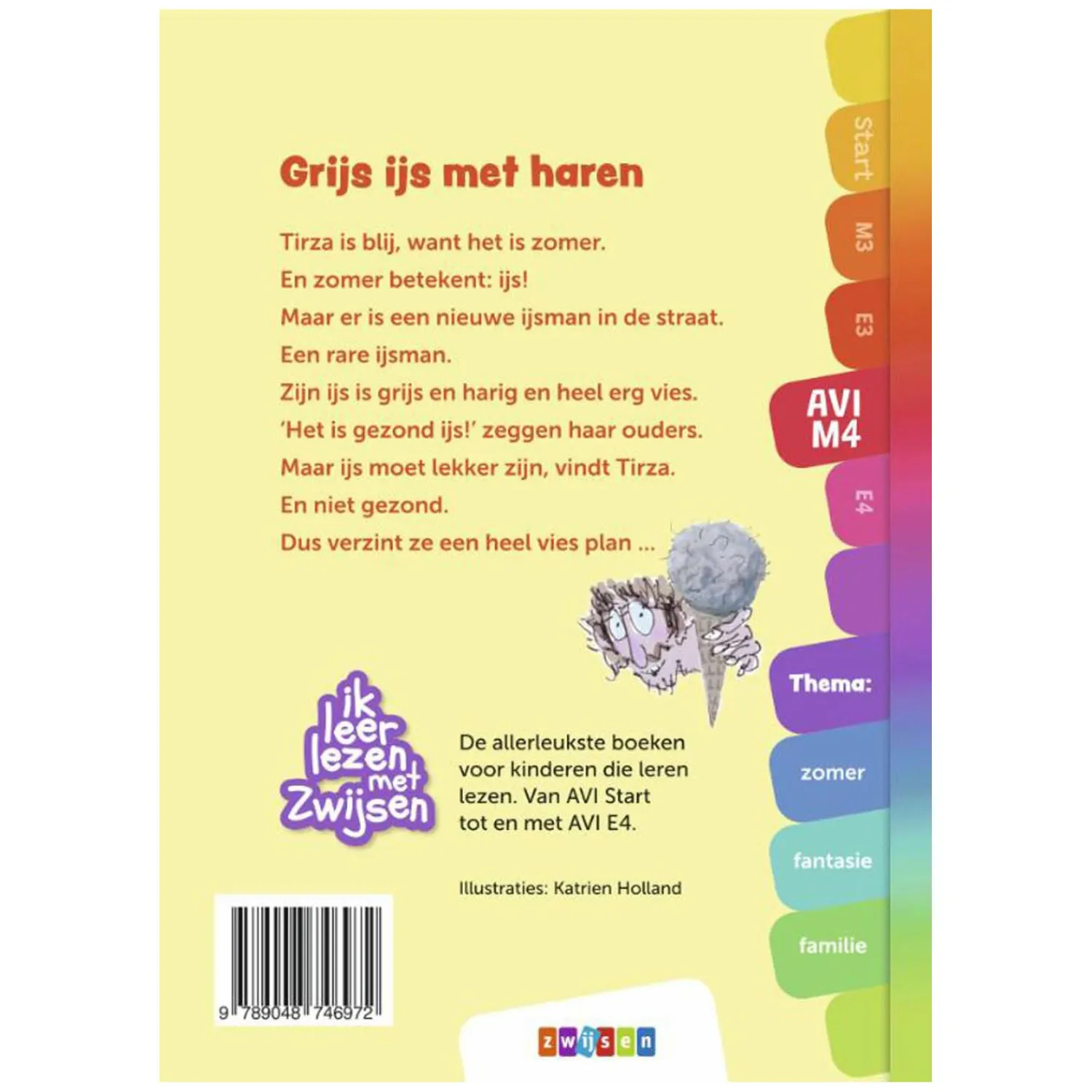 Ik leer lezen - Grijs ijs met haren (AVI-M4)-WPG Uitgevers Best