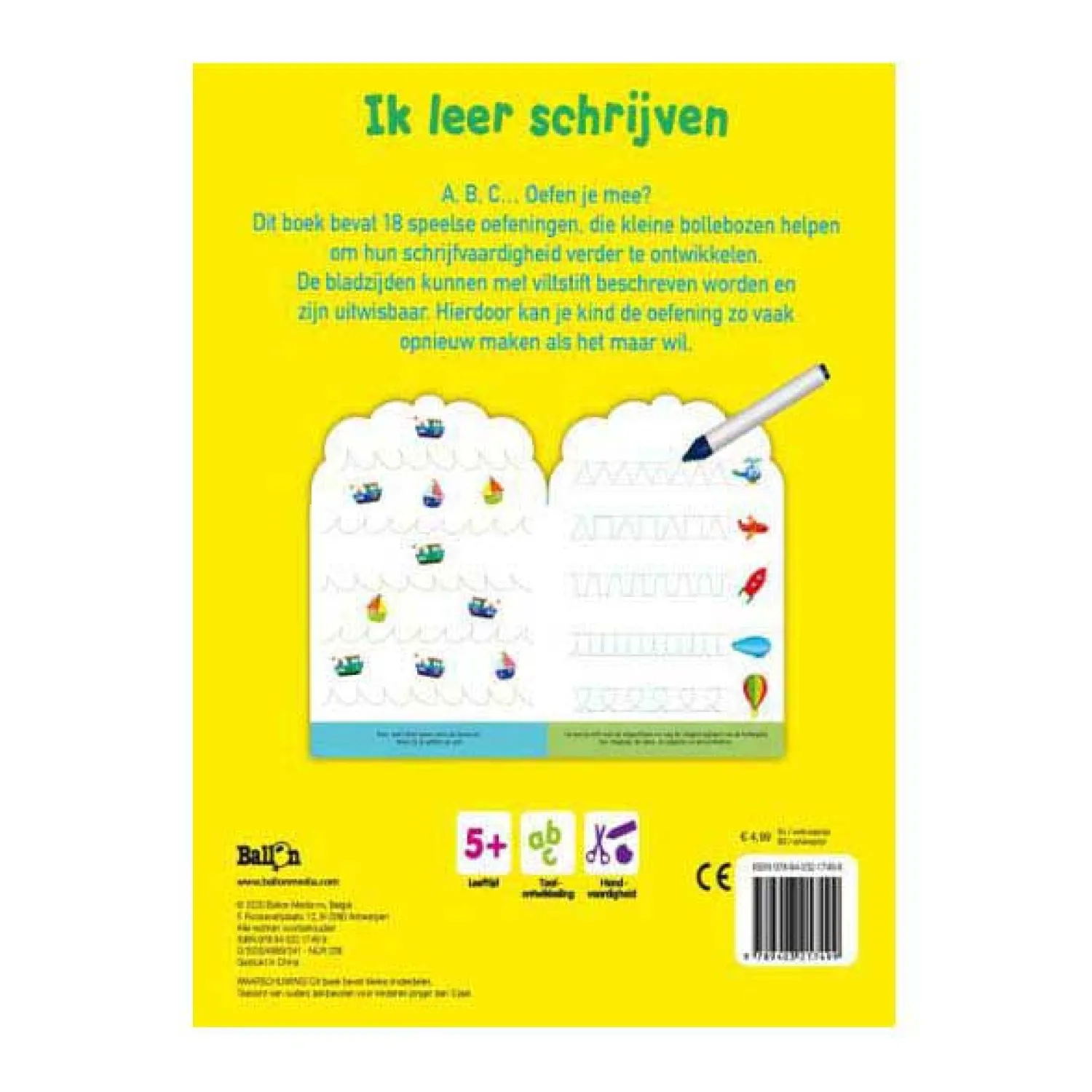 Standaard Uitgeverij Ik Leer Schrijven 5+ New