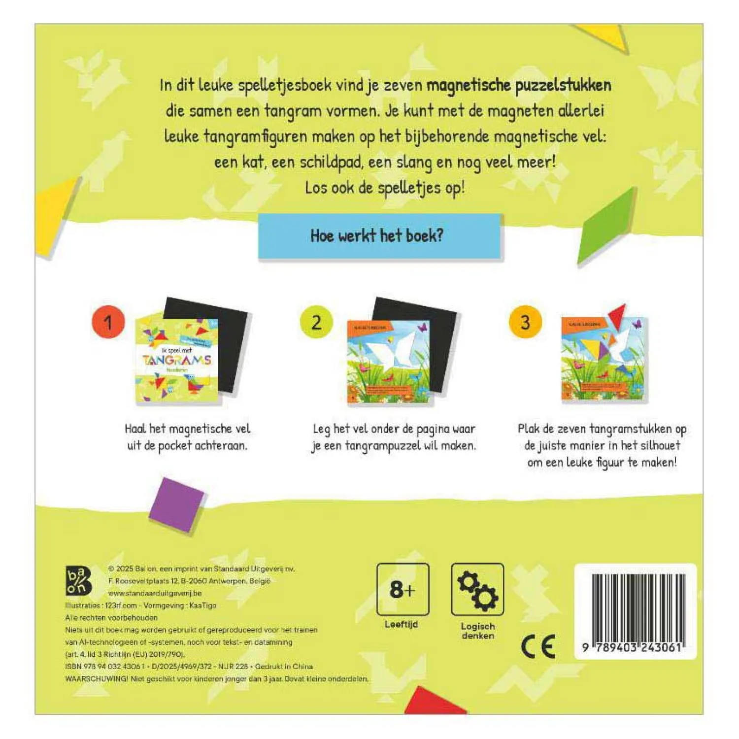 Ik Speel met Tangrams - Huisdieren-Standaard Uitgeverij Best