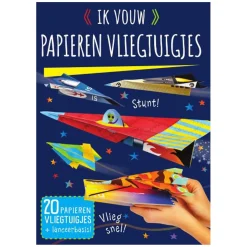 (Ik Vouw) Papieren Vliegtuigjes-WPG Uitgevers