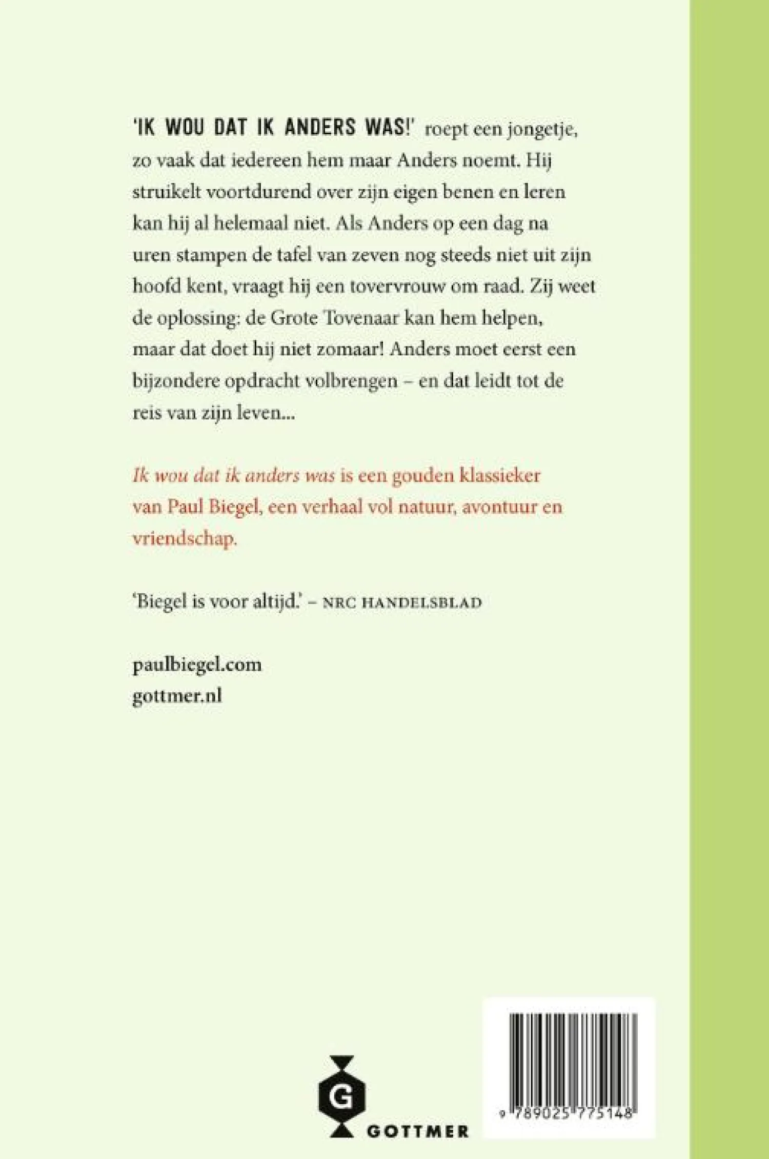 Gottmer Uitgevers Groep Ik wou dat ik anders was Clearance