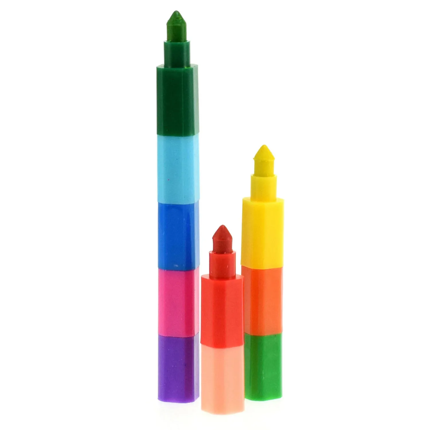 Toi-Toys 10-in-1 Waskrijt Pen, 2st. Hot