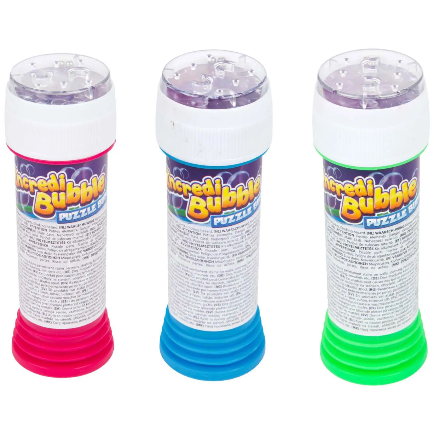 Toi-Toys Incredibubble Bellenblaas met Geduldspel, 3st. Outlet