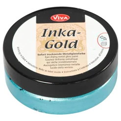 Inka-Gold Glanswax - Turquoise, 50ml>Creativ Company Hot