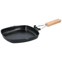 Inklapbare Grillpan, 24x24cm> Hot