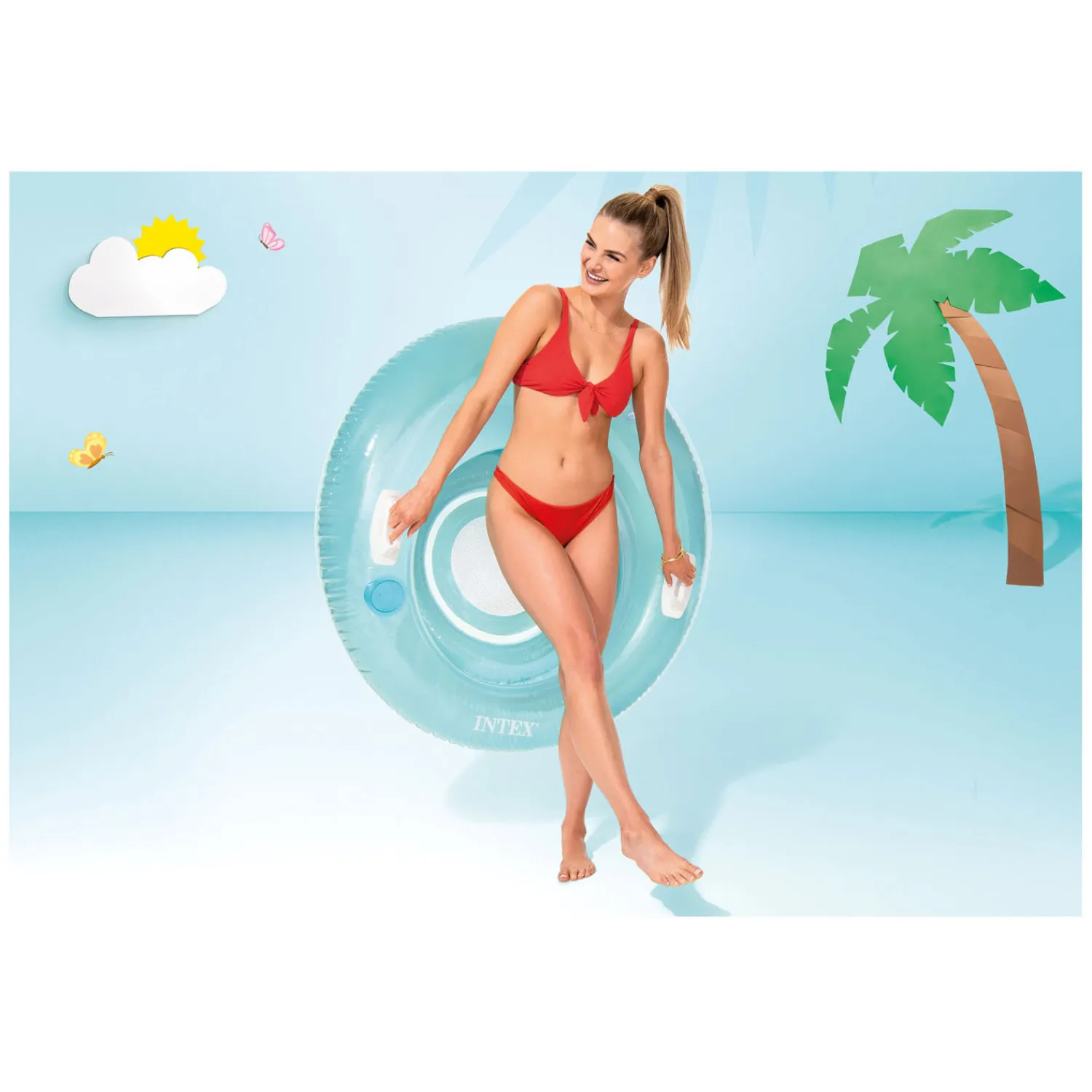 Zwemband Sit 'n Lounge, 119cm>Intex