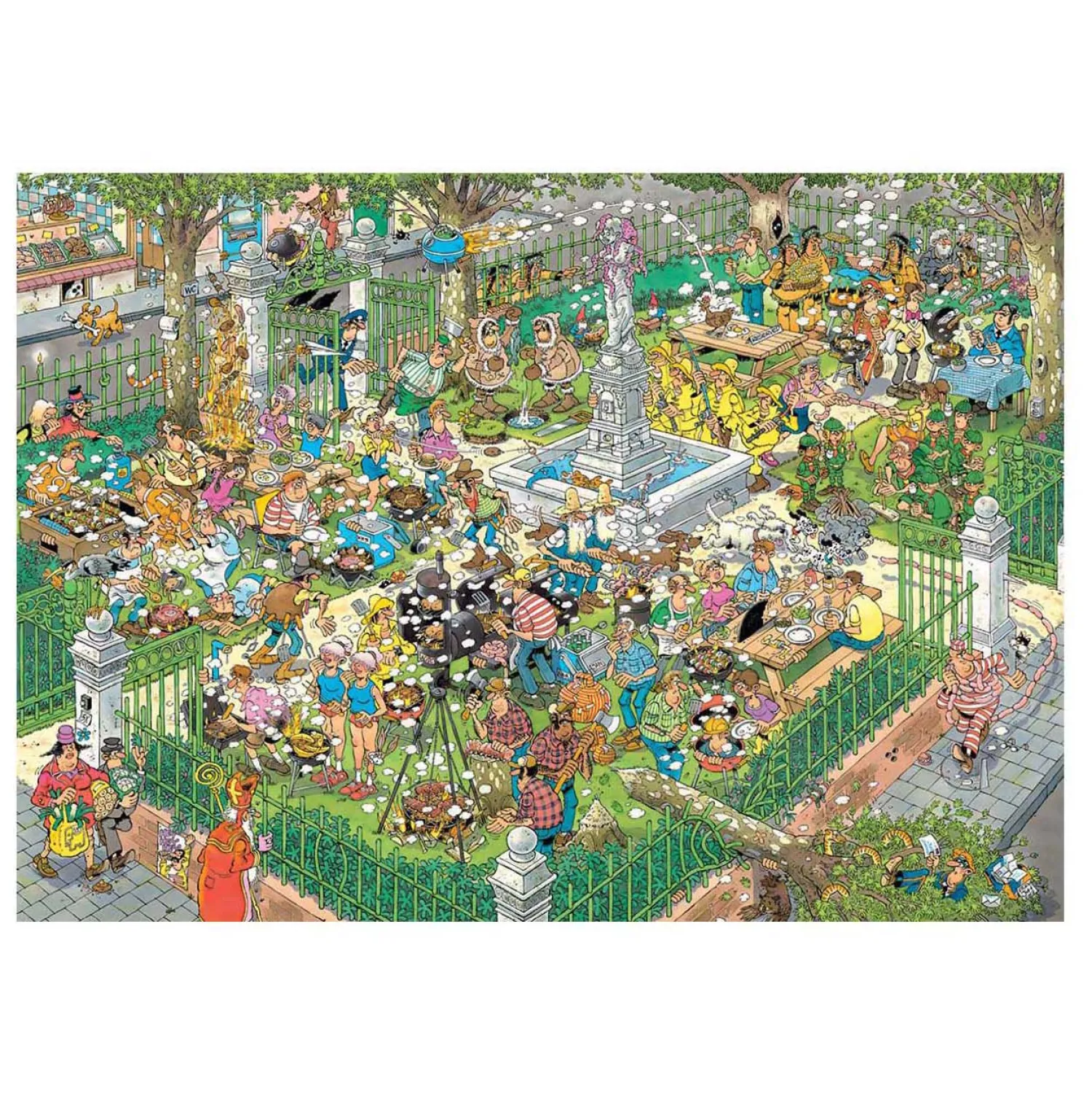 BBQ Feest! - 1000st.>Jan van Haasteren Best