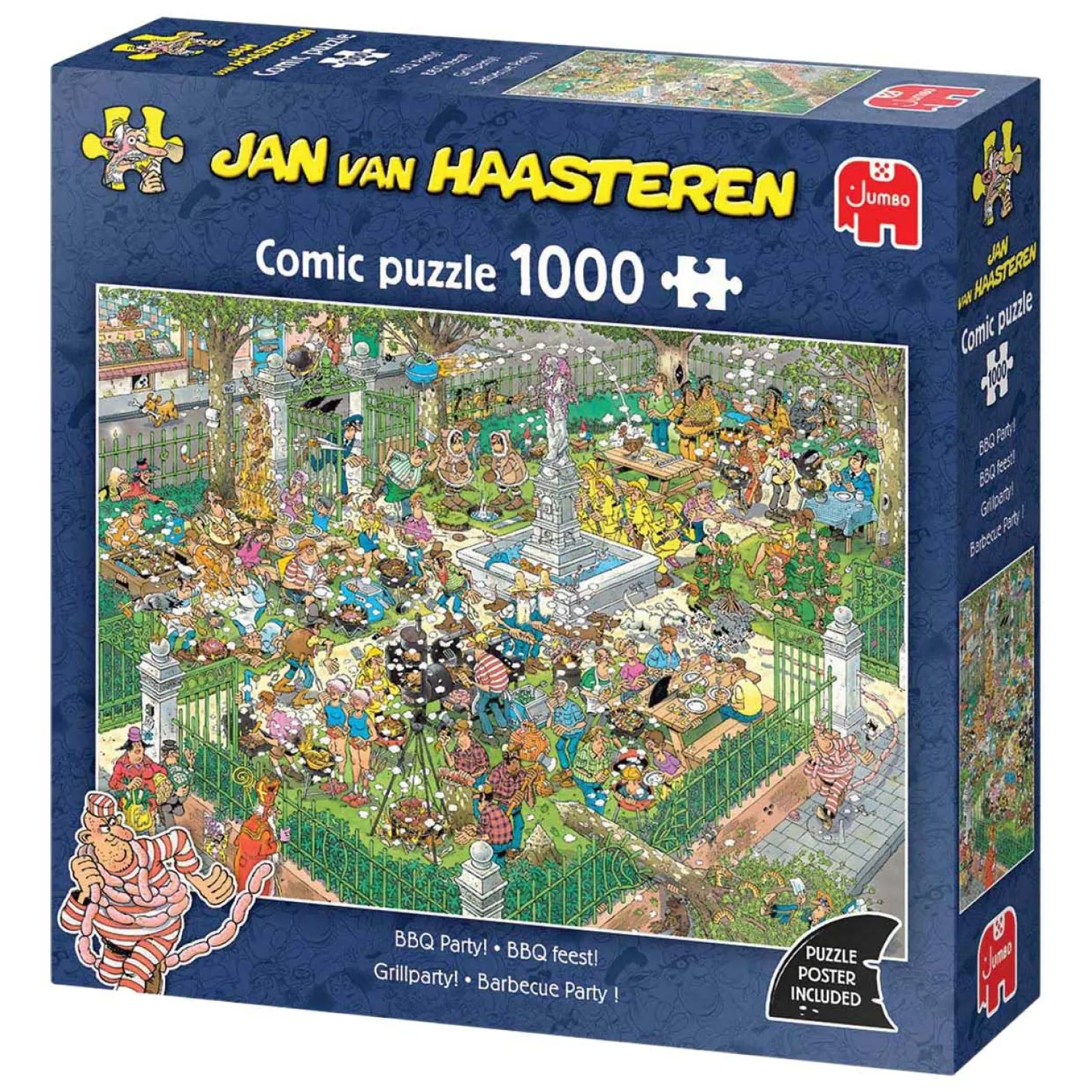 BBQ Feest! - 1000st.>Jan van Haasteren Best