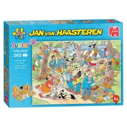 Jumbo Jan van Haasteren Junior 21 Legpuzzel - De Vrijmarkt - 240st. Sale