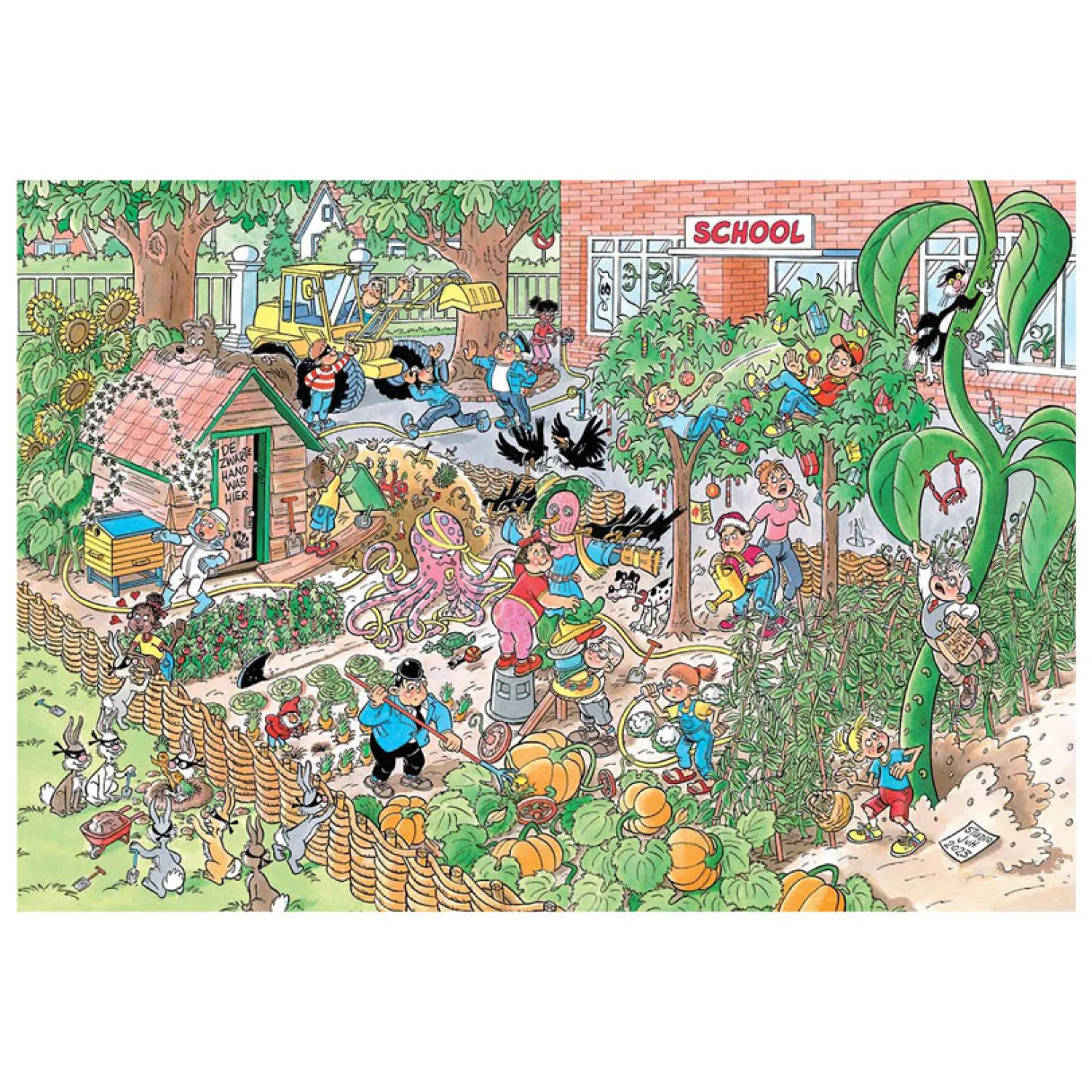 Junior - De Schooltuin, 360st.-Jan van Haasteren