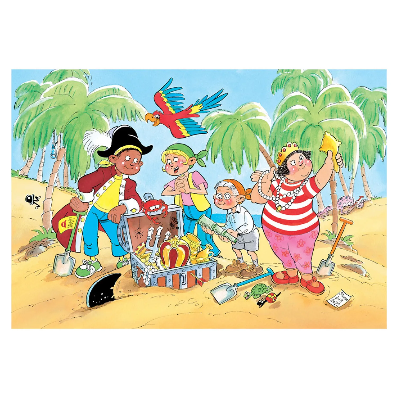 Legpuzzel Junior Schattenjacht, 150st.>Jan van Haasteren Best