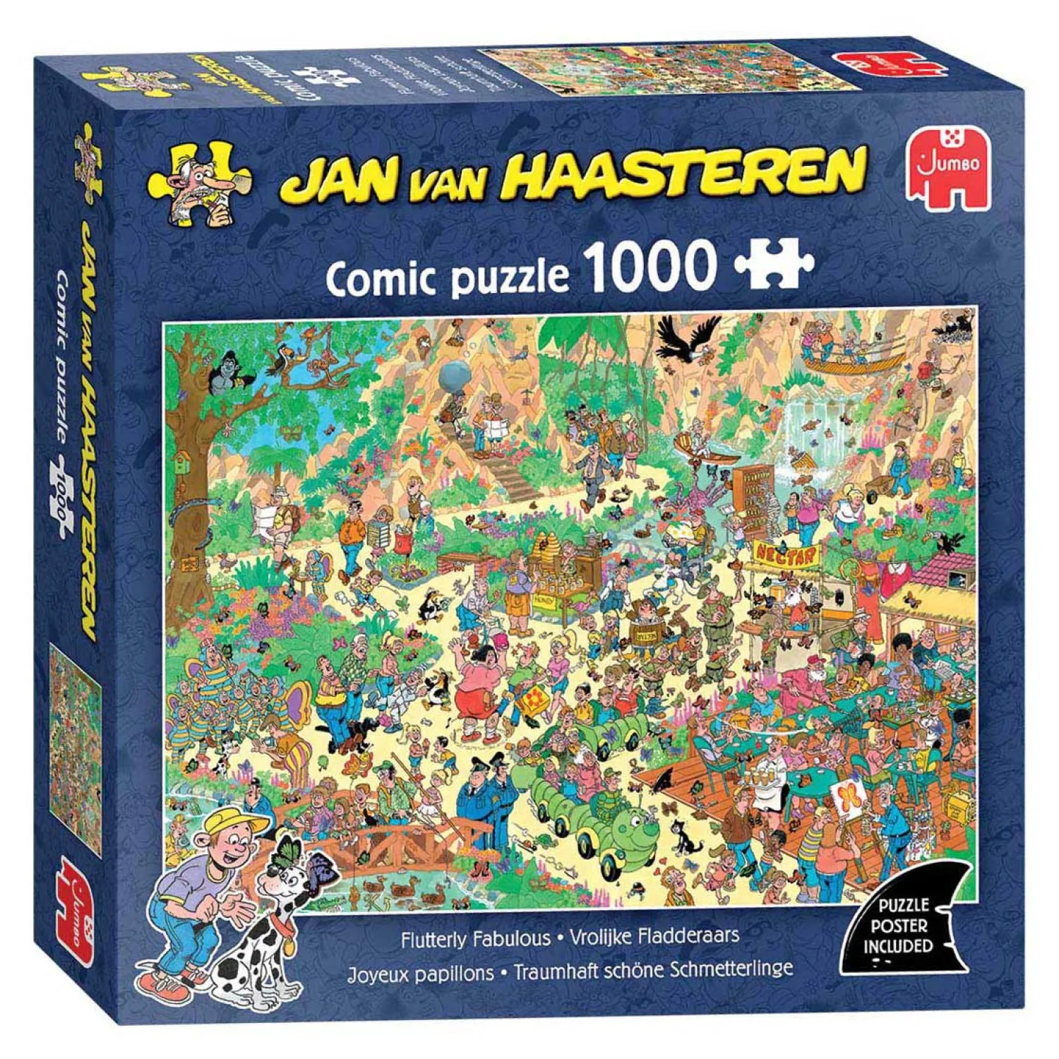Legpuzzel - Vrolijke Fladderaars - 1000st.>Jan van Haasteren Clearance