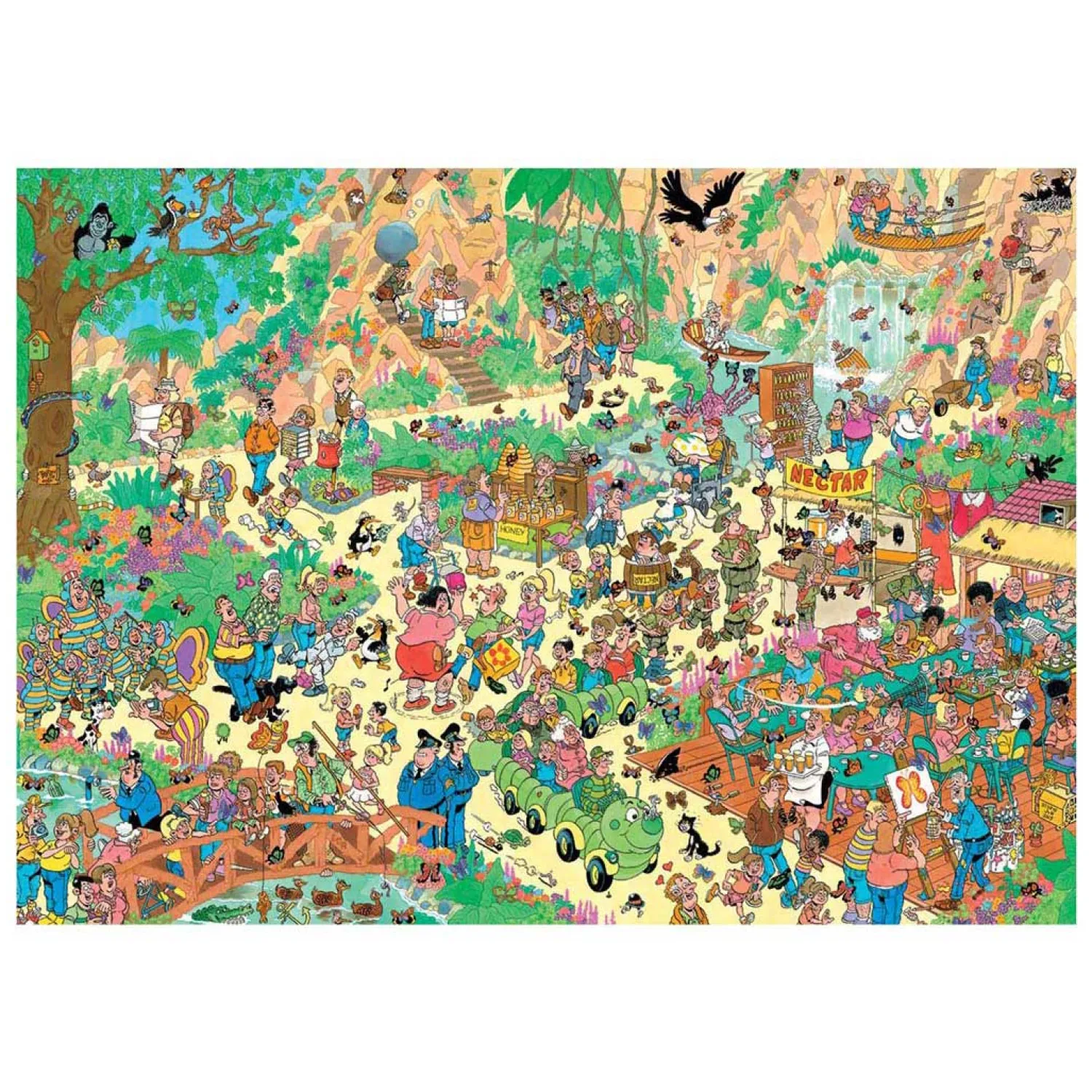 Legpuzzel - Vrolijke Fladderaars - 1000st.>Jan van Haasteren Clearance