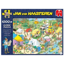 Jan van Haasteren Legpuzzel - Kamperen in het Bos, 1000st.-Jumbo Outlet