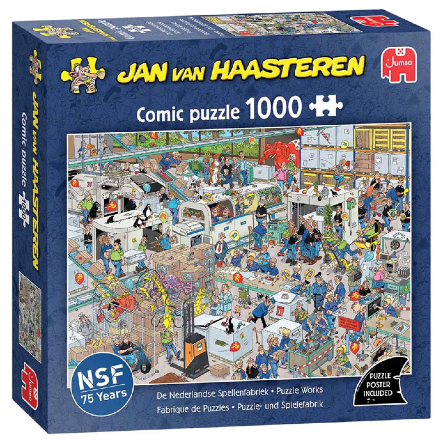 Jan van Haasteren Legpuzzel - De Nederlandse Spellenfabriek - 1000st.>Jumbo Discount