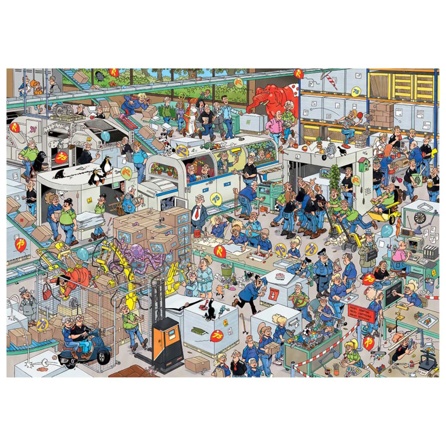 Jan van Haasteren Legpuzzel - De Nederlandse Spellenfabriek - 1000st.>Jumbo Discount