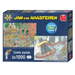 Jan van Haasteren Legpuzzel - Hollandse Tradities, 2x1000st. Outlet