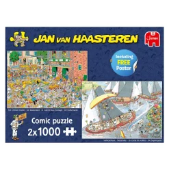 Jan van Haasteren Legpuzzel - Hollandse Tradities, 2x1000st. Outlet