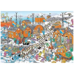 Jan van Haasteren Legpuzzel - Zuidpool Expeditie, 1000st.>Jumbo Hot