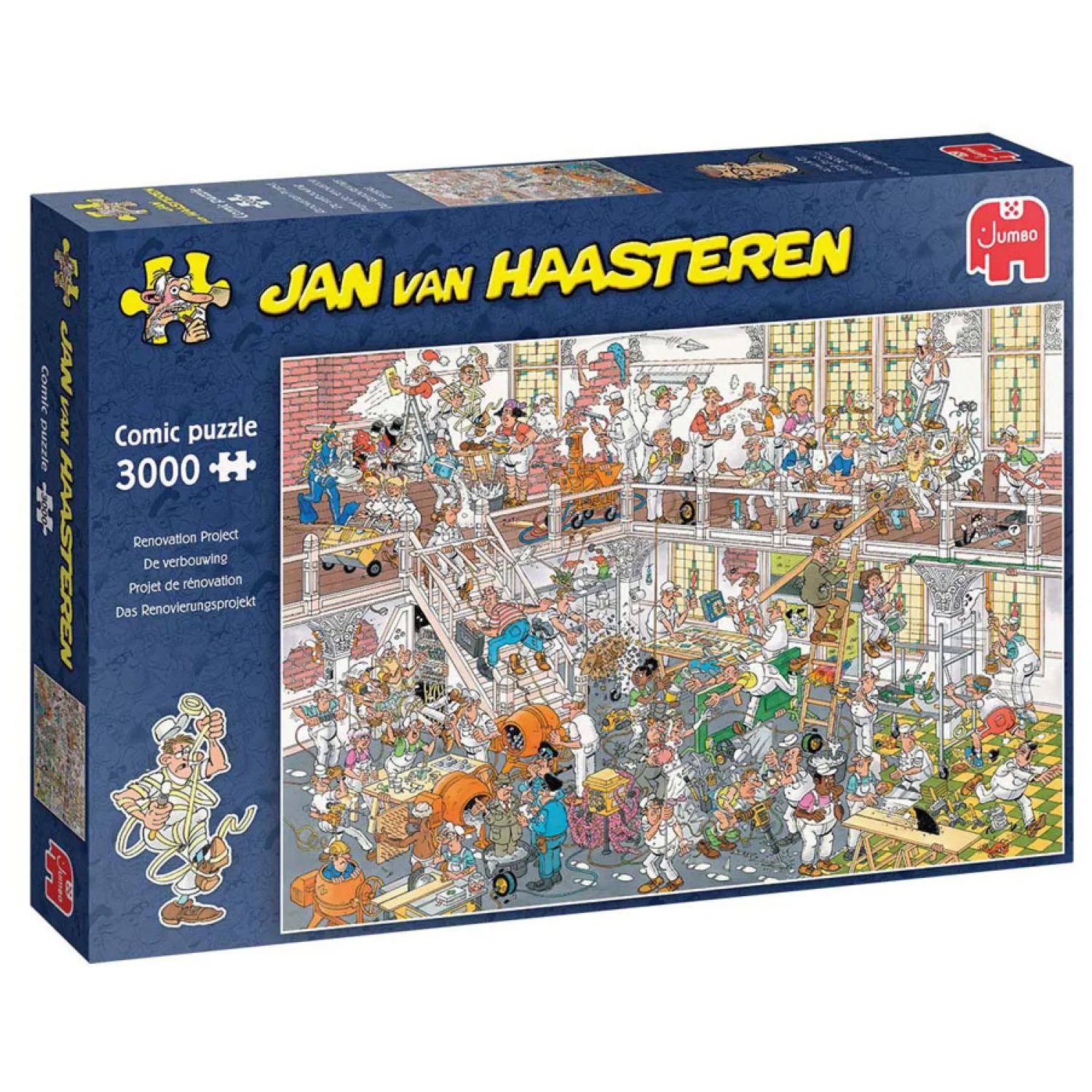 Legpuzzel - De Verbouwing, 3000st.-Jan van Haasteren Outlet