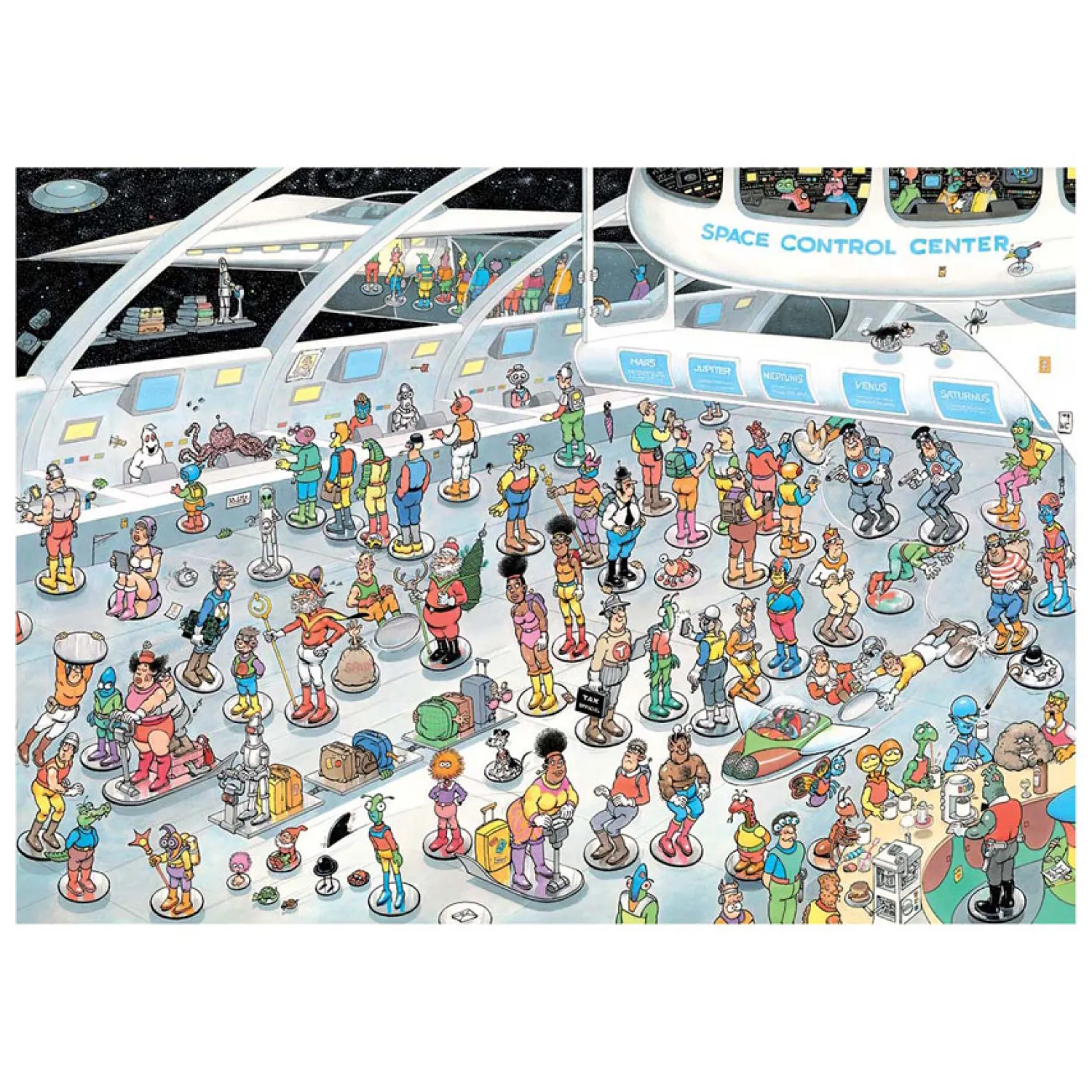 Jan van Haasteren Legpuzzel - Geef ons de ruimte & Net als in de film - 2x1000st.>Jumbo