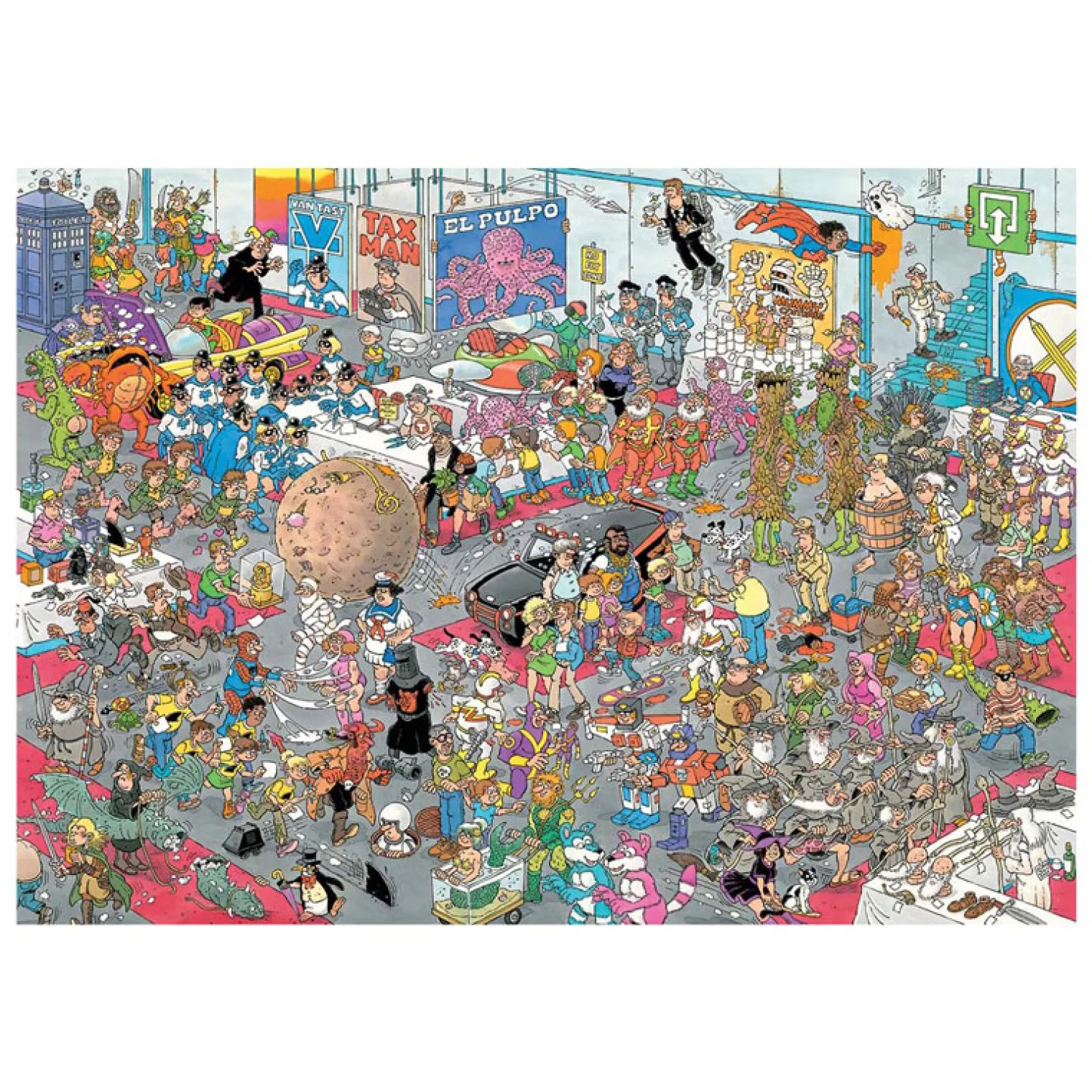 Jan van Haasteren Legpuzzel - Geef ons de ruimte & Net als in de film - 2x1000st.>Jumbo